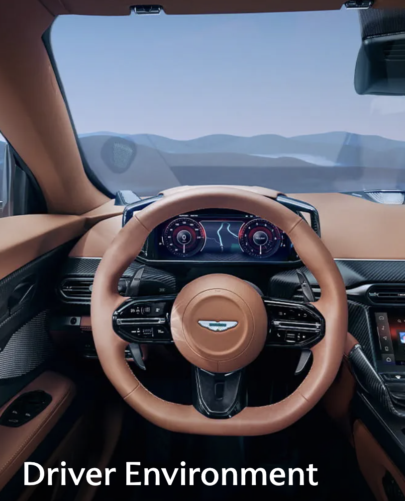 interior Aston Martin Vanquish 2024